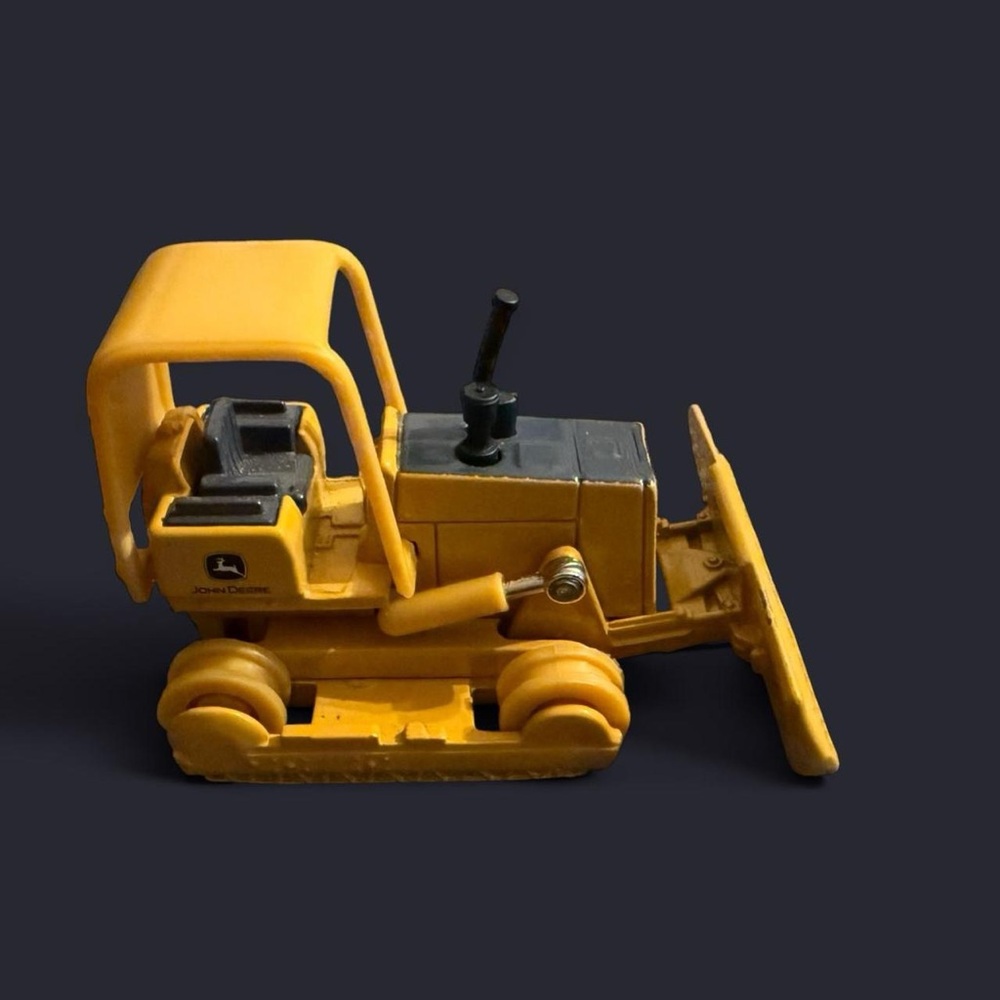 John Deere Yellow Toy Bulldozer